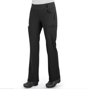 Cherokee Iflex black scrub pants size large TALL